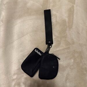 Lululemon Black Wristlet Pouch